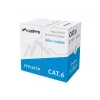 Tinklo kabelis LANBERG Cat6 U/UTP LCU6-11CU-0305-S, 305 m, 23 AWG, pilkas, HDPE apvalkalas