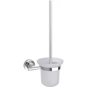 Tualeto šepetėlio rinkinys Tesa 40289 Metal Adhesive – sieninis metalinis laikiklis su lipniu tvirtinimu