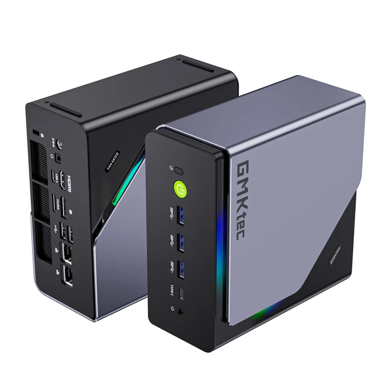 Mini kompiuteris GMKtec K12 Ryzen 7 H, 16 GB RAM, 32 GB + 1 TB SSD, Windows 11 Pro