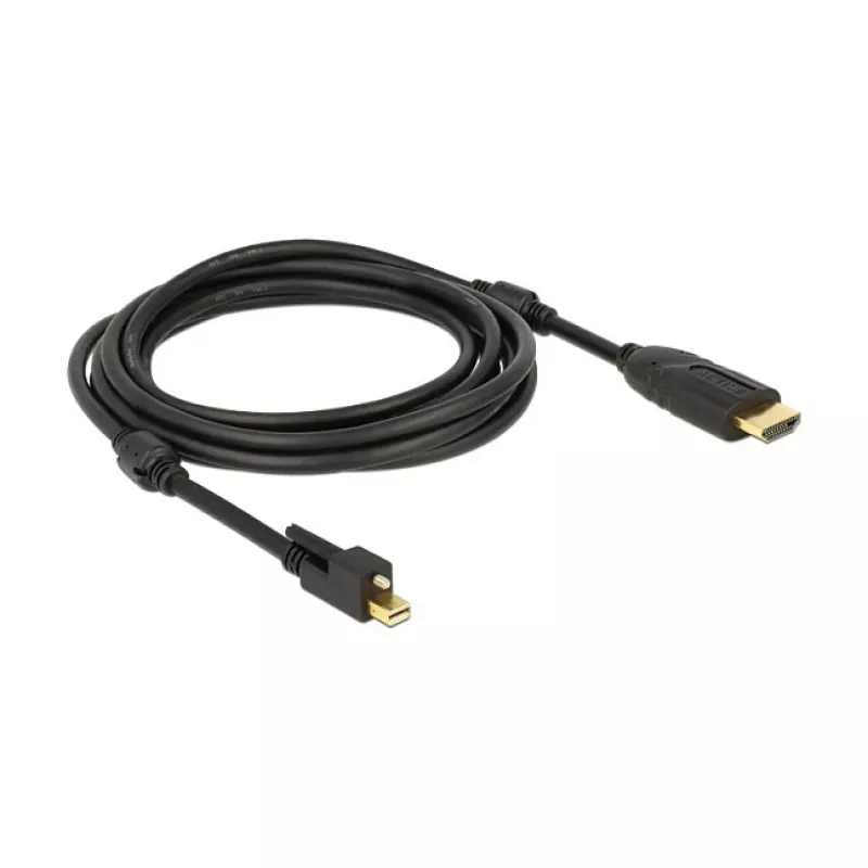 Vaizdo kabelio adapteris DeLOCK 83731 Mini DisplayPort į HDMI 3 m Juodas