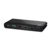 Belkin 4 prievadų vieno monitoraus DP/HDMI vaizdo saugus KVM jungiklis PP4.0 (F1DN104KVM-UN-4)