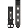 Garmin QuickFit 010-13391-00 silikoninis dirželis juodai pilkas