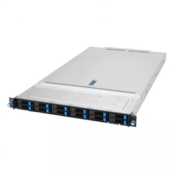 Rack 1U stalinis kompiuteris ASUS ExperCenter Pro ERA100A B6 — Intel Core i5, 8GB DDR5, 4×2,5 colio lizdai, 500W maitinimo blokas, 1×PCIe 5.0 x16, 3×RJ‑45