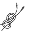 Duomenų kabelis Tellur Type-C į Lightning 3A PD60W 1m – juodas