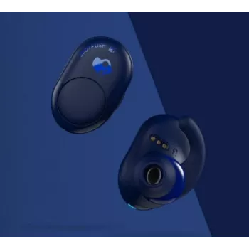 Belaidės ausinės į ausį Skullcandy Push S2BBW (Indigo mėlyna)