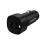 CANYON automobilinis įkroviklis OnDrive 24 24W 2xUSB-A juodas