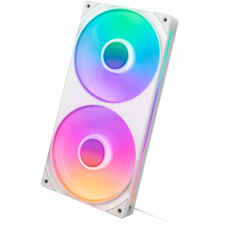 Ventiliatoriaus komplektas NZXT RF-U24HF-W1 120mm 2400 RPM Baltas