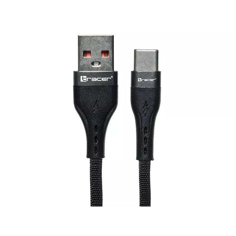Tracer 47486 USB A – Lightning laidas, 1 m, raudonas