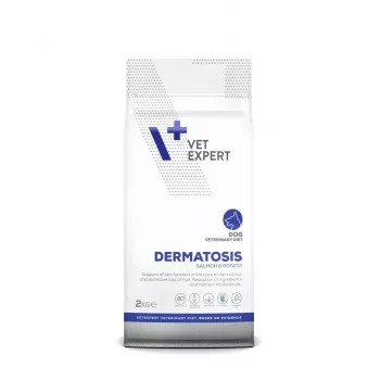 VET EXPERT Veterinary Diet Dermatosis Dog Salmon & Potato – sausas šunų maistas – 2 kg