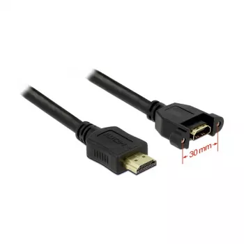 HDMI ilginimo kabelis DeLOCK 1m 2xHDMI