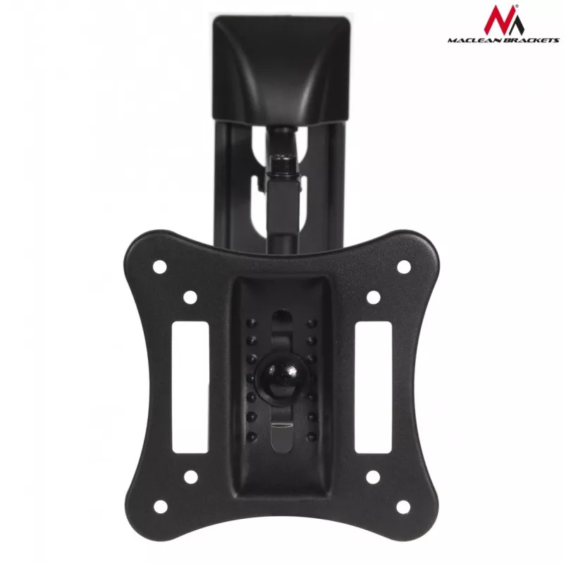 Sieninis TV/monitoriaus laikiklis MACLEAN MC-719, iki 68,6 cm (27 colių), 15 kg, VESA 100x100, juodas