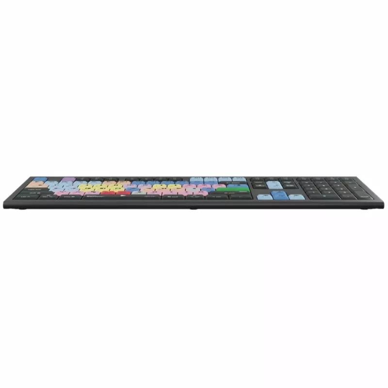 Logickeyboard Avid Media Composer Astra 2 klaviatūra USB QWERTY vokiška pilka