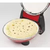 Picos kepimo aparatas G3FERRARI G10032 — 1200 W, akmens kepimo paviršius, iki 400 °C, 31 cm pica, mechaninis laikmatis, raudonas
