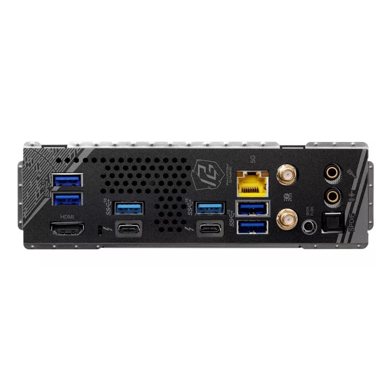 Pagrindinė plokštė ASRock Phantom Gaming Z890I Nova WiFi — Intel Z890, LGA 1851, mini ITX, DDR5, 2x M.2, Wi‑Fi 6E/7, 5Gb LAN, Thunderbolt