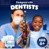 BRAUN Oral‑B iO Kids Marvel Spiderman elektrinis dantų šepetėlis – įkraunamas, 3 režimai, 2 minučių muzikinis laikmatis, kelioninis dėklas, 1 antgalis, ličio jonų