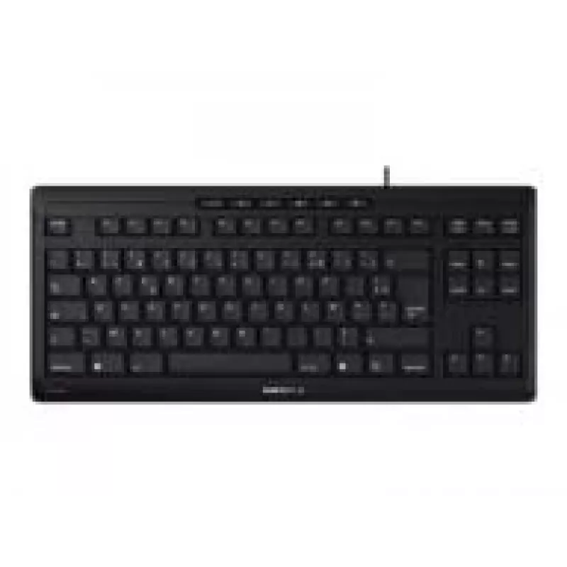 CHERRY STREAM TKL klaviatūra belaidė USB QWERTZ šveicariška juoda