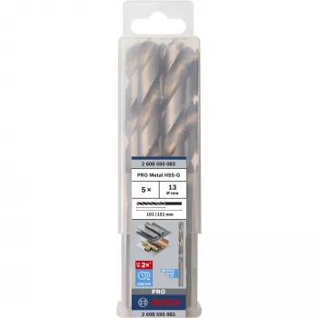 Grąžtų rinkinys Bosch 2608595083 HSS šlifuotas 5-10 mm