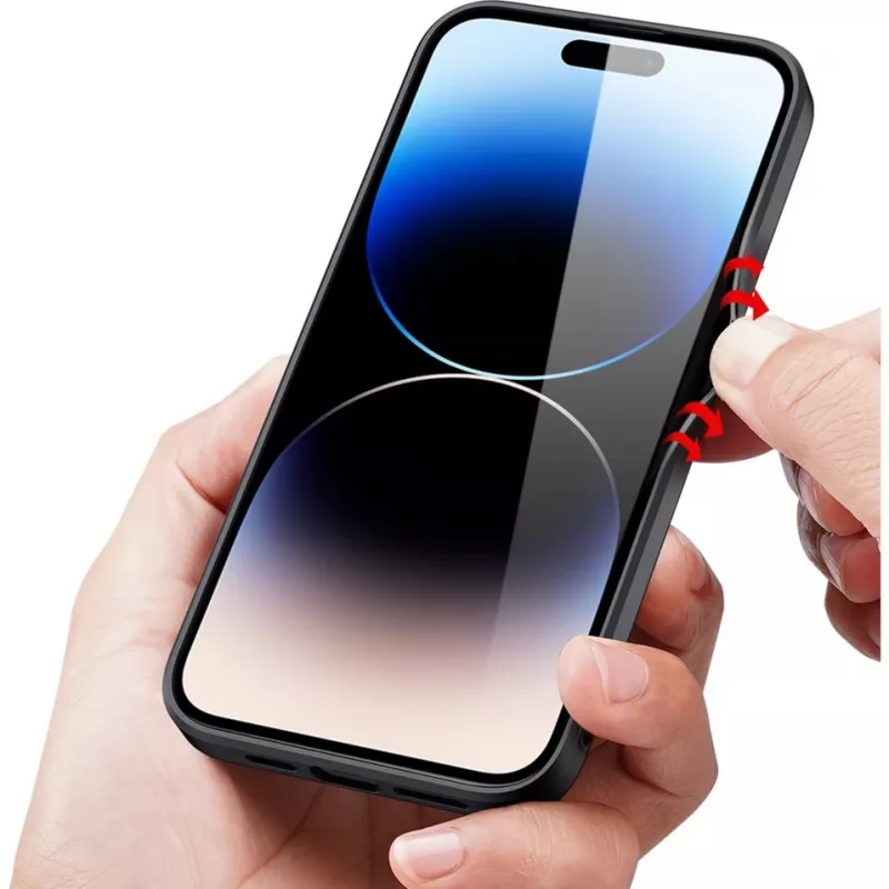Dėklas StyleShell Nylo (Juodas, iPhone 16 Pro)