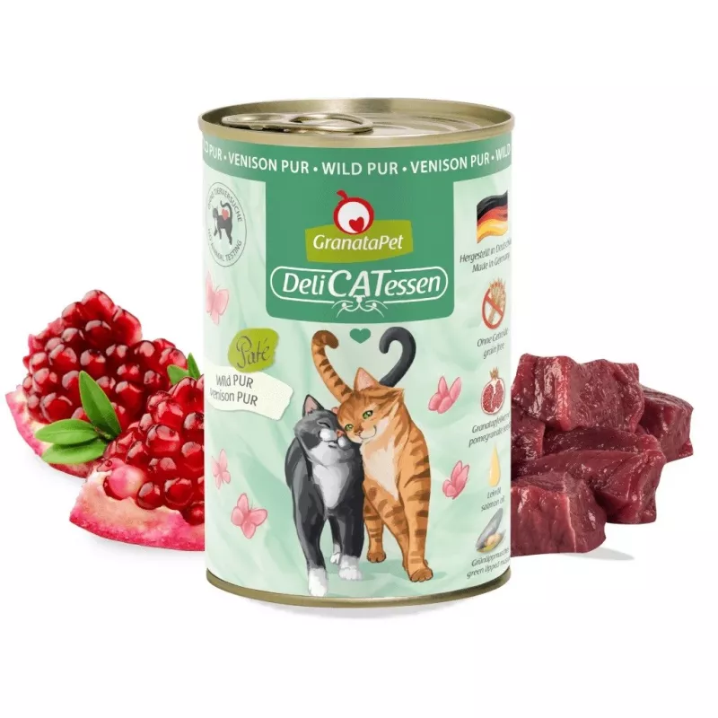 GRANATAPET DeliCATessen Venison šlapias ėdalas katėms - 400g