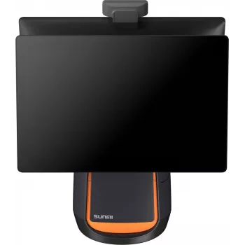 Stalinis POS terminalas T2s, Android 9, 15,6+10 colių, 4/64GB, 80mm, WiFi