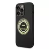 Karl Lagerfeld minkštas silikoninis dėklas RSG juodas, skirtas Apple iPhone 14 Pro KLHCP14LSRSGRCK
