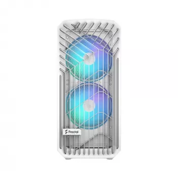 PC korpusas Fractal Design Torrent White – ATX, EATX, microATX, ITX, 2×180 mm priekiniai ventiliatoriai