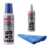 Valymo rinkinys ekranams ir plastikams ActiveJet AOC-269, 2 mikropluošto šluostės 200x200 mm, 250 ml purškiklis