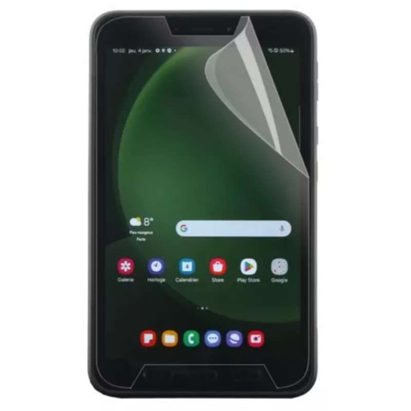 Mobilis skaidri apsauginė plėvelė Galaxy Tab Active5 5H kietumas 8 colių