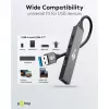 Goobay Slim 4 prievadų USB šakotuvas, USB-A į USB-C™/USB-A, USB 3.2 (74458)