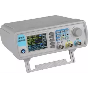 Joy-it JDS6600 signalų generatorius, maitinamas iš tinklo, 0 Hz – 60 MHz, 2 kanalų, sinusas, trikampis, stačiakampis, impulsas, triukšmas, Lorenco kreivė (JT-JDS6600)