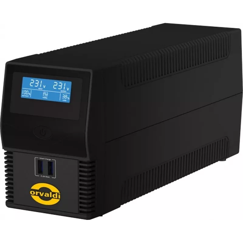 Orvaldi ID800CH nepertraukiamo maitinimo šaltinis (UPS) Linijinis-interaktyvus 0.8 kVA 480 W