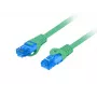 LANBERG PATCHCORD S/FTP CAT.6A 0,5M ŽALIAS LSZH