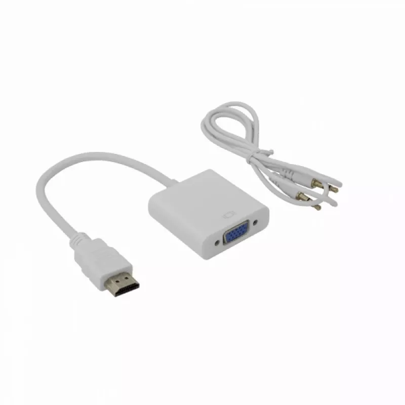Sbox HDMI į VGA + garso adapteris AD.HDMI-VGA+A