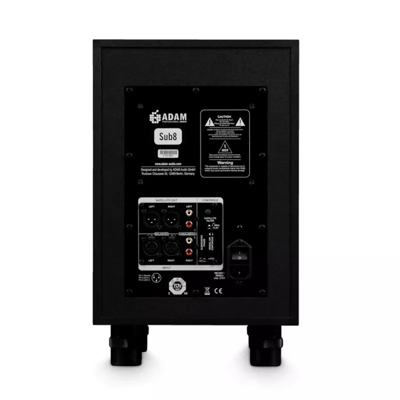 Aktyvus žemų dažnių garsiakalbis ADAM Audio Sub8 150W