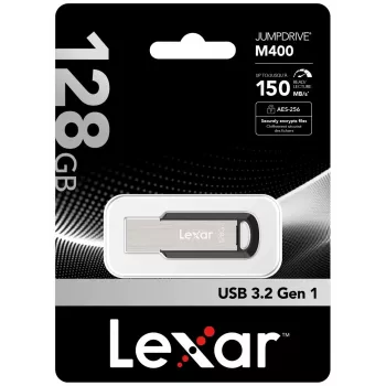 USB atmintukas Lexar 128 GB USB-A 3.2 Gen 1 JumpDrive M400