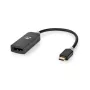 Nedis USB-C™ į DisplayPort adapteris, USB 3.2 Gen1, 0,20 m, auksuotas, PVC, pilkas