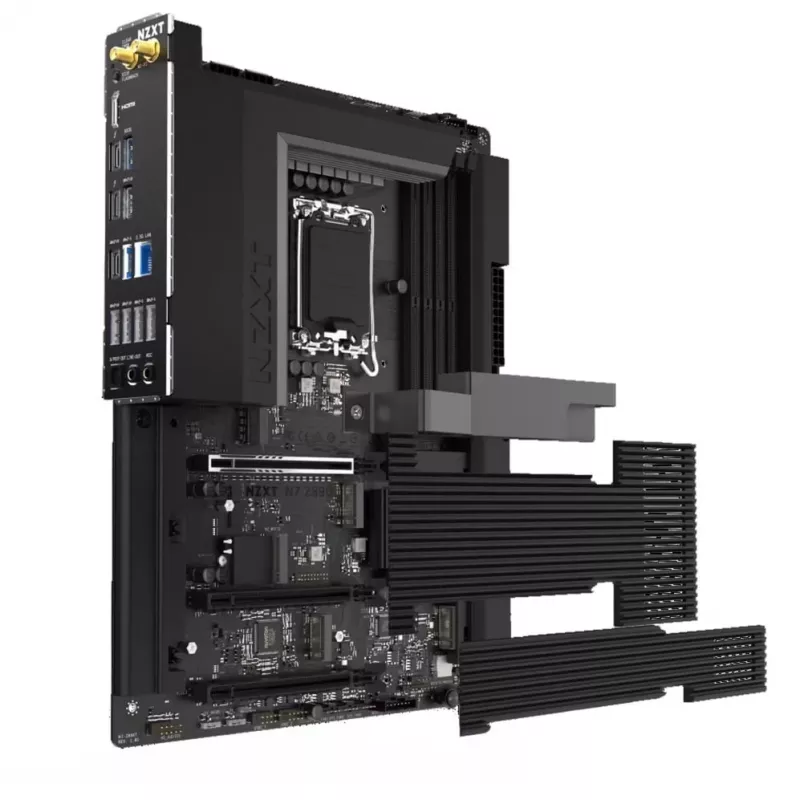 NZXT N7 Z890 ATX pagrindinė plokštė - juoda