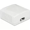 Sieninis lizdas 2 x RJ-45 DeLOCK 86197