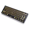 Ducky One 3 Hot-Swap Barebone Mini klaviatūra žaidimams USB US English juoda