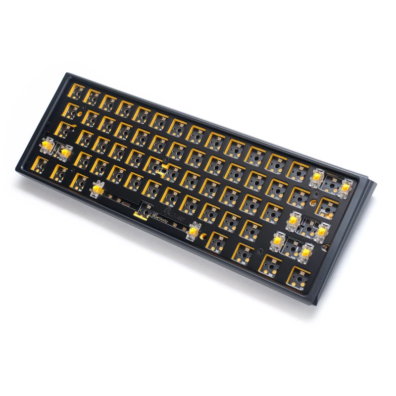 Ducky One 3 Hot-Swap Barebone Mini klaviatūra žaidimams USB US English juoda