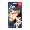 FELIX Crispies sausas ėdalas katėms su jautiena ir višta, 45 g