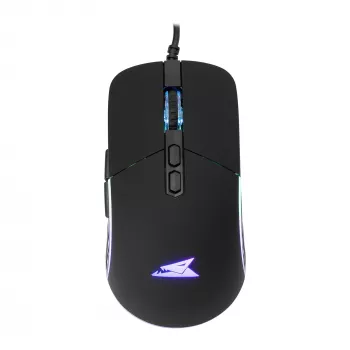 Pelė Baracuda BGM-011 Nautilus Black RGB USB