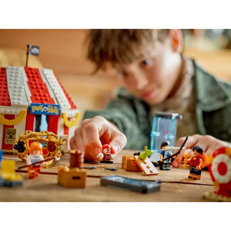 LEGO Rinkinys Palapinė Klouno Bagi Cirkas 75637 – 573 detalės, 4 minifigūrėlės, nuo 8 metų