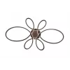 LED lubinis šviestuvas TRIO Fly 83 cm, 3000K, matinė juoda