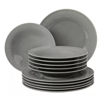 Indų rinkinys SELECT Beat Color Glaze, 6 vnt. – glazūruotas porcelianinis stalo servizas