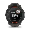 Garmin Instinct 3 Solar GPS išmanusis laikrodis 1,3 colio MIP 176x176 jutiklinis ekranas juodas