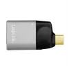 LogiLink USB 3.2 Gen2 Type-C adapteris C/M į HDMI-A USB-C 4K PD aliuminis pilkas juodas