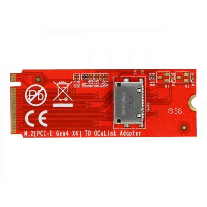 M.2 Key M į 1 x OCuLink SFF-8612 keitiklis DeLOCK 64106