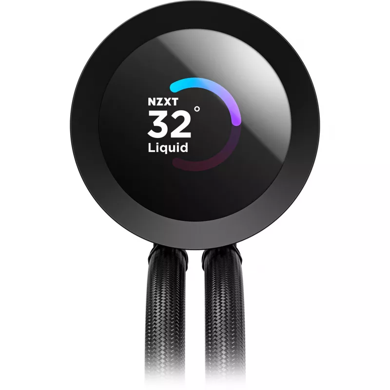 NZXT Kraken Plus 240 procesoriaus vandens aušintuvas 12 cm juodas