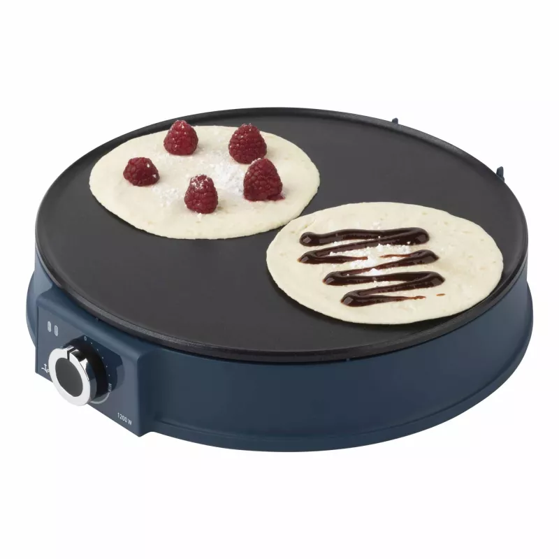 Kreplių keptuvė JATA JECR1000 1200 W Juoda Mėlyna 30 cm